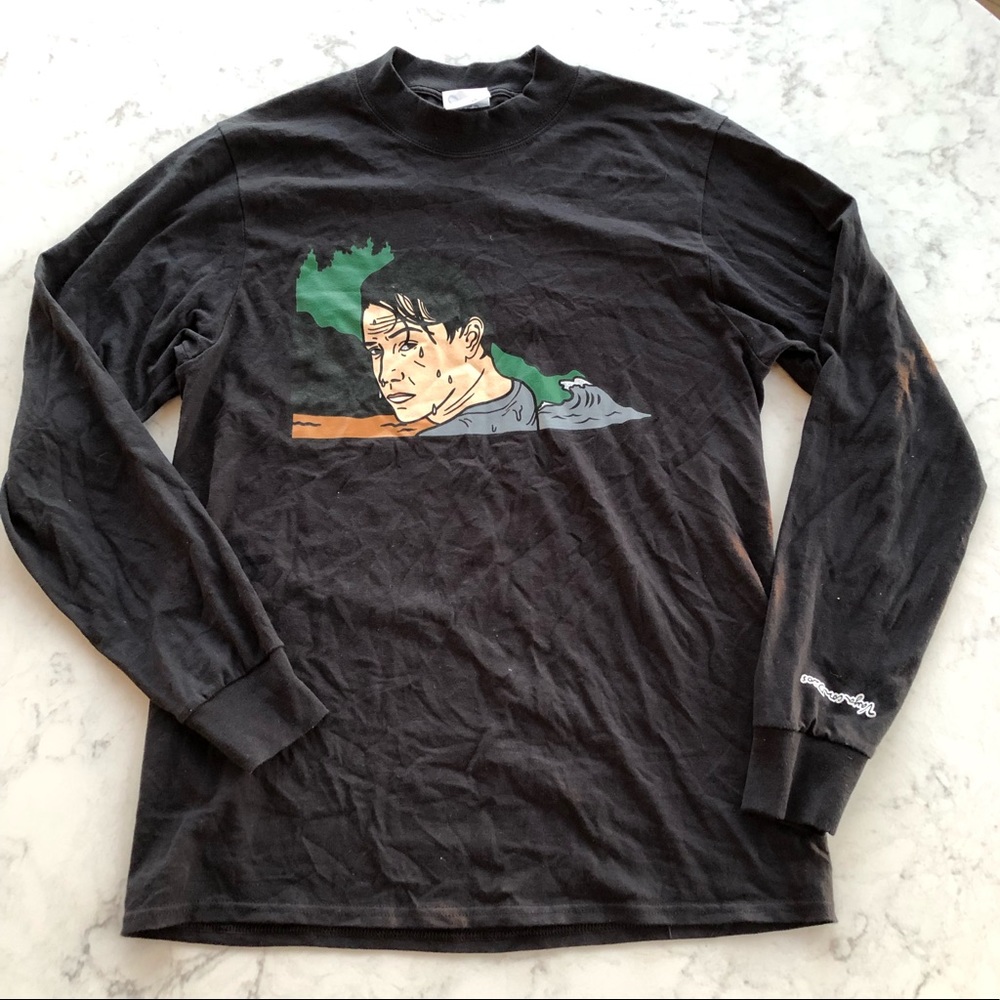 Sad Keanu Reeves Longsleeve Tee